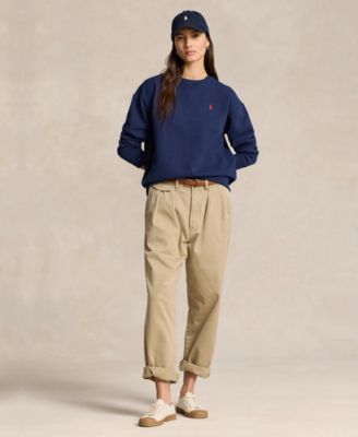 Macy's Polo Ralph LaurenWomen's Fleece Crewneck Sweatshirt