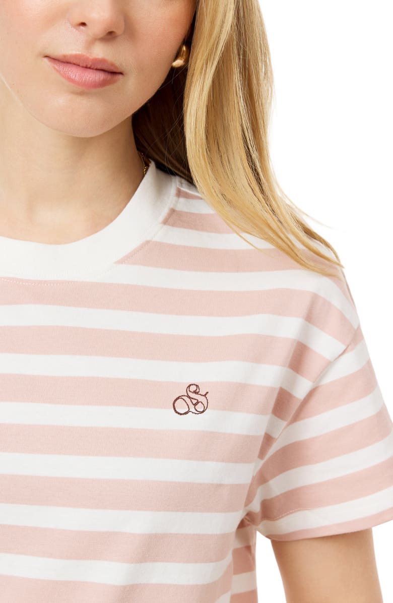 Scotch & Soda Boxy Yarn Dye Stripe T-Shirt