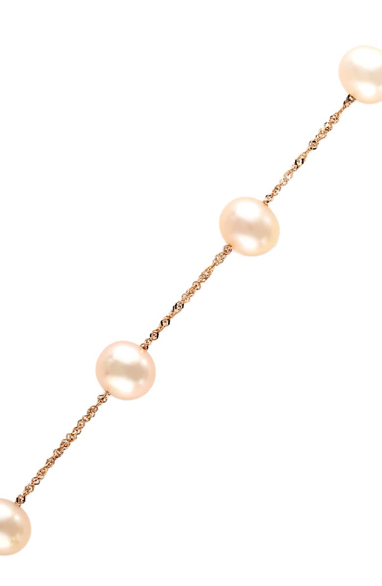 EFFY 14k Yellow Gold Fresh Water Pearl 7mm Bracelet
