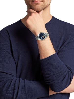 Bulova
40MM Stainless Steel Bracelet Watch