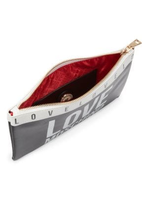 Love Moschino
Logo-Adorned Faux Leather Shoulder Bag