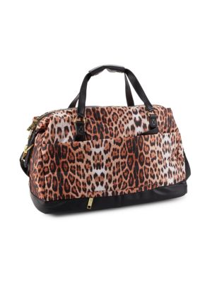 Cavalli Class by Roberto Cavalli
Leopard-Print Travel Duffel