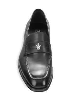 cavalli CLASS
Leather Penny Loafers