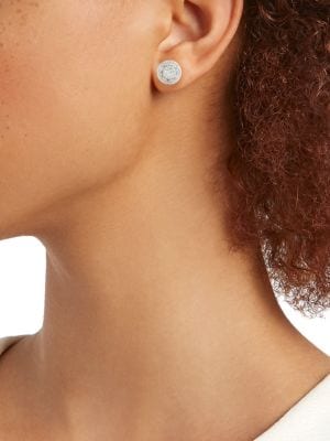 Effy ENY
Sterling Silver & 0.09 TCW Diamond Stud Earrings