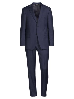 Saks Fifth Avenue
Modern Fit Grid Check Wool Blend Suit