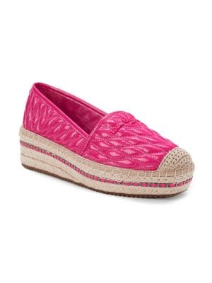 Karl Lagerfeld Paris
Desta Quilted Platform Espadrilles