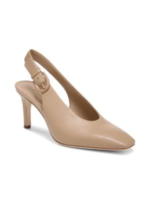Vince
Twin-B Leather Slingback Pumps