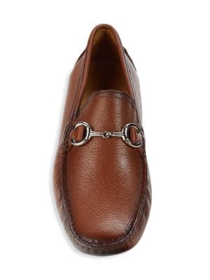 Saks Fifth Avenue
Grained Leather Bit Driving Loafers