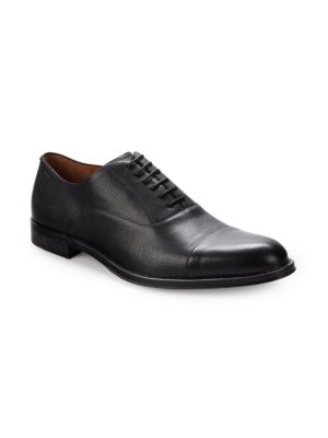Bally
Abram Textured Leather Oxford Shoes