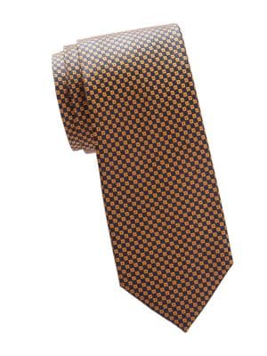 Ermenegildo Zegna
Medallion Silk Jacquard Tie