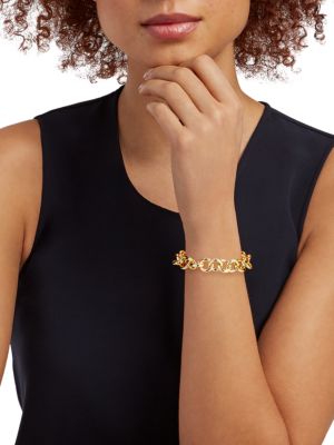 Argento Vivo
Studio 14K Goldplated Link Toggle Bracelet