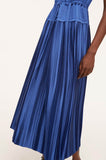 Pleated Sleeve Dress