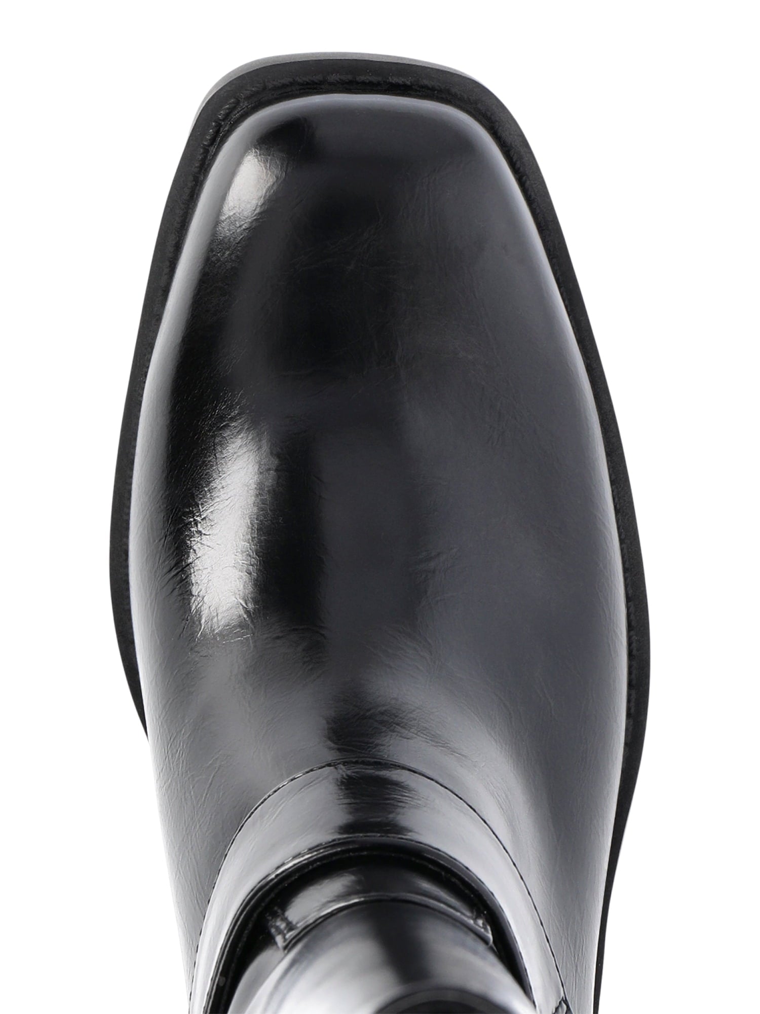 thumbnail image 7 of Time and Tru Women's Moto Hardware Boots, Sizes 6-11, Wide Width Available, 7 of 7