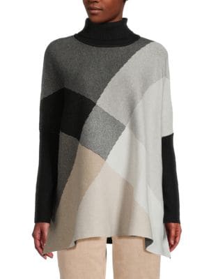 Joseph A
                                                                         Lace Sleeve Sweater