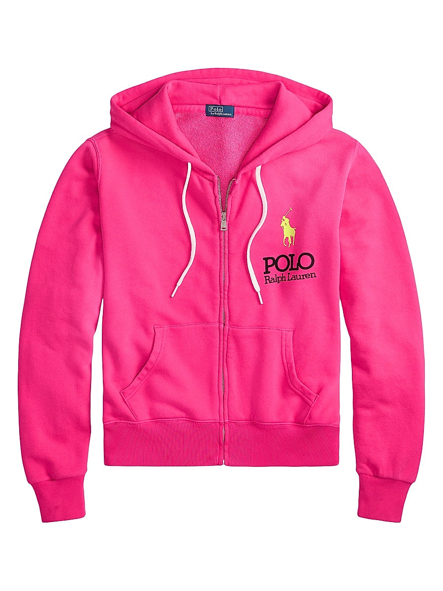 Logo Fleece Quarter-Zip Sweatshirt