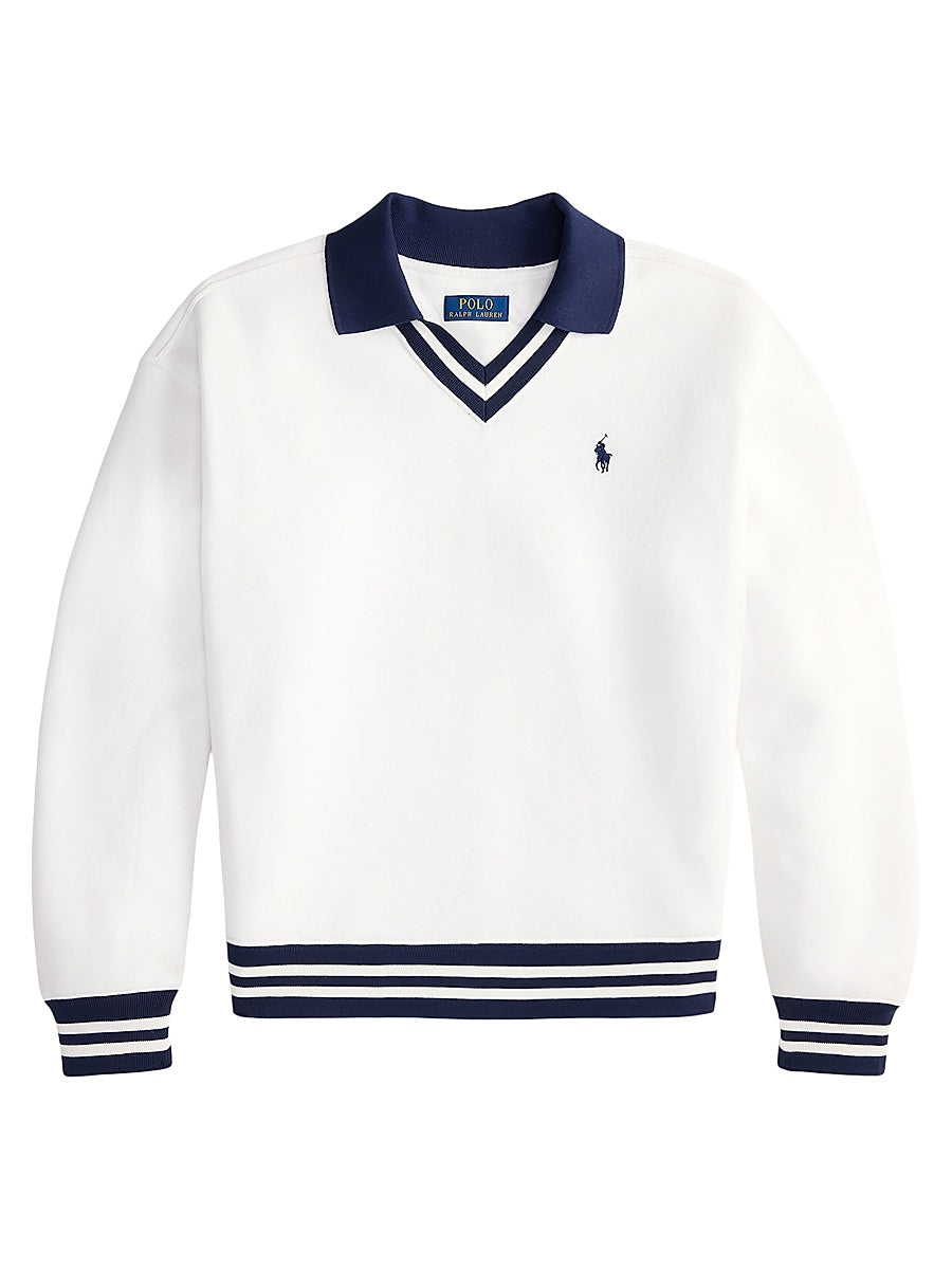 Logo Fleece Quarter-Zip Sweatshirt
