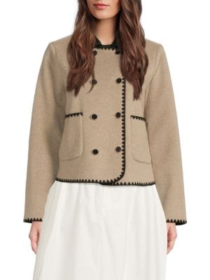 Wdny Double-Breasted Jacket