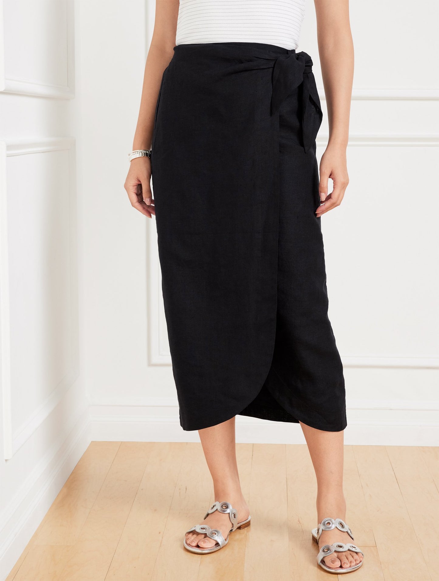 Corduroy Fit & Flare Skirt