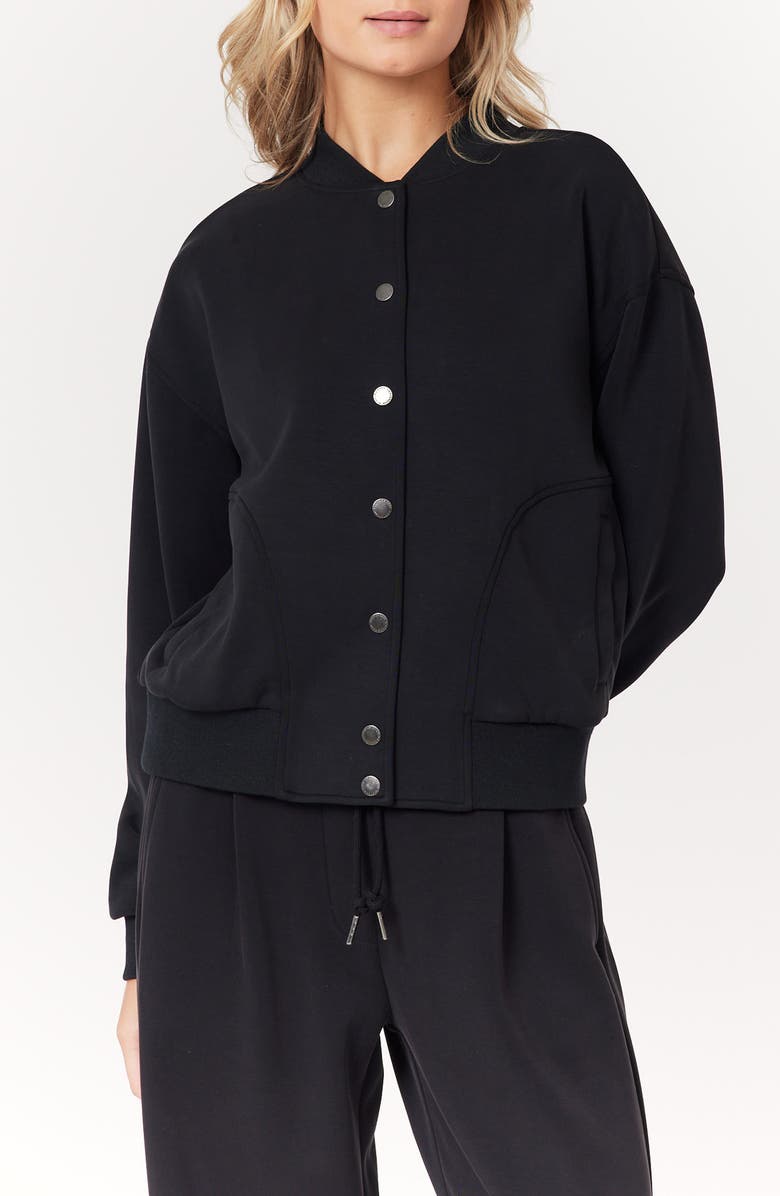 Scotch & Soda Jersey Bomber Jacket