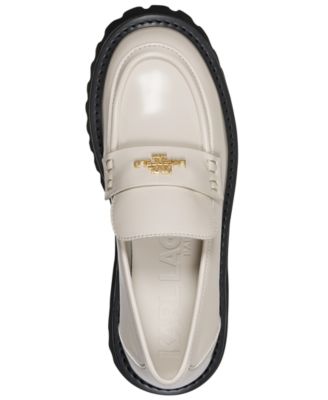 Macy's KARL LAGERFELD PARISWomen's Gwen Logo Lug Loafers