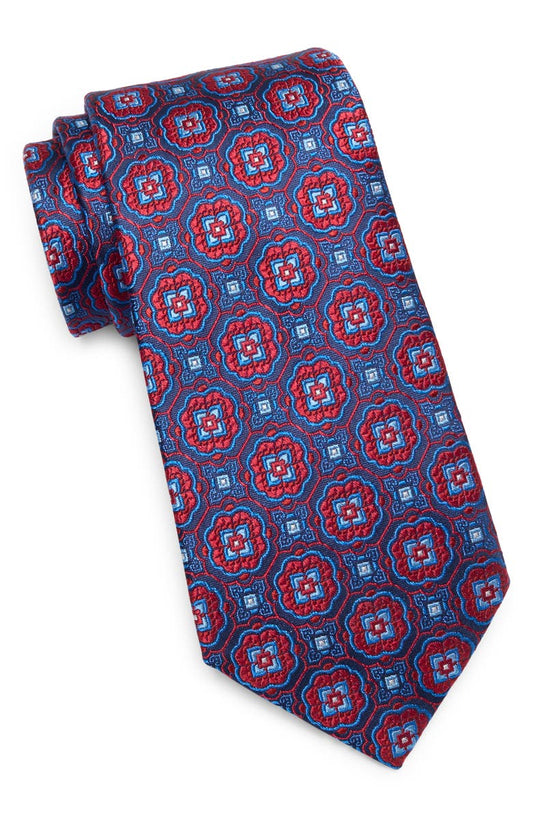 Ted Baker London Ashbridge Ornate Medallion Silk Blend Tie