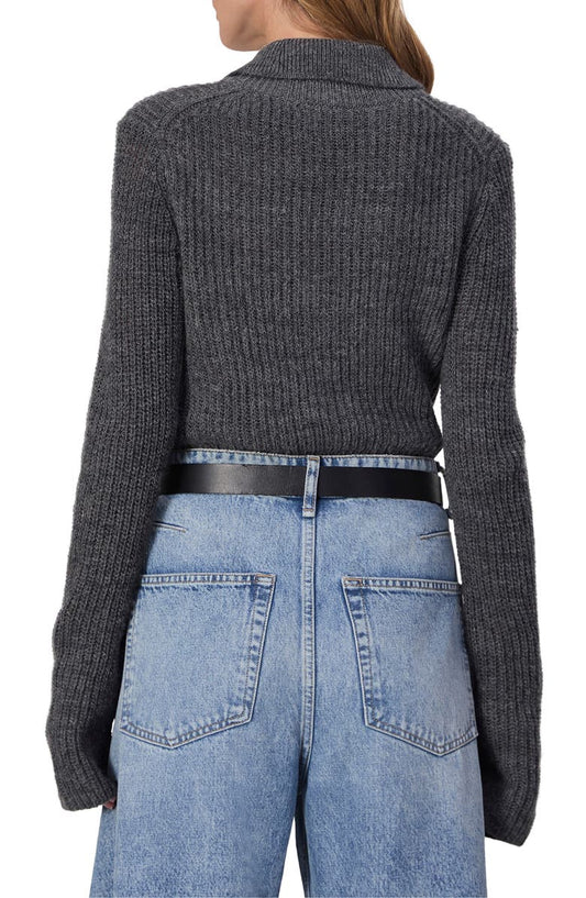 rag & bone Madix Wool & Alpaca Blend Sweater Polo