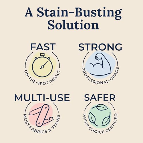 Amazon Miss Mouth's Messy Eater Stain Treater Spray - 16oz Stain Remover - Newborn & Baby Essentials - No Dry Cleaning Food, Grease, Coffee Off Laundry, Underwear, Fabric