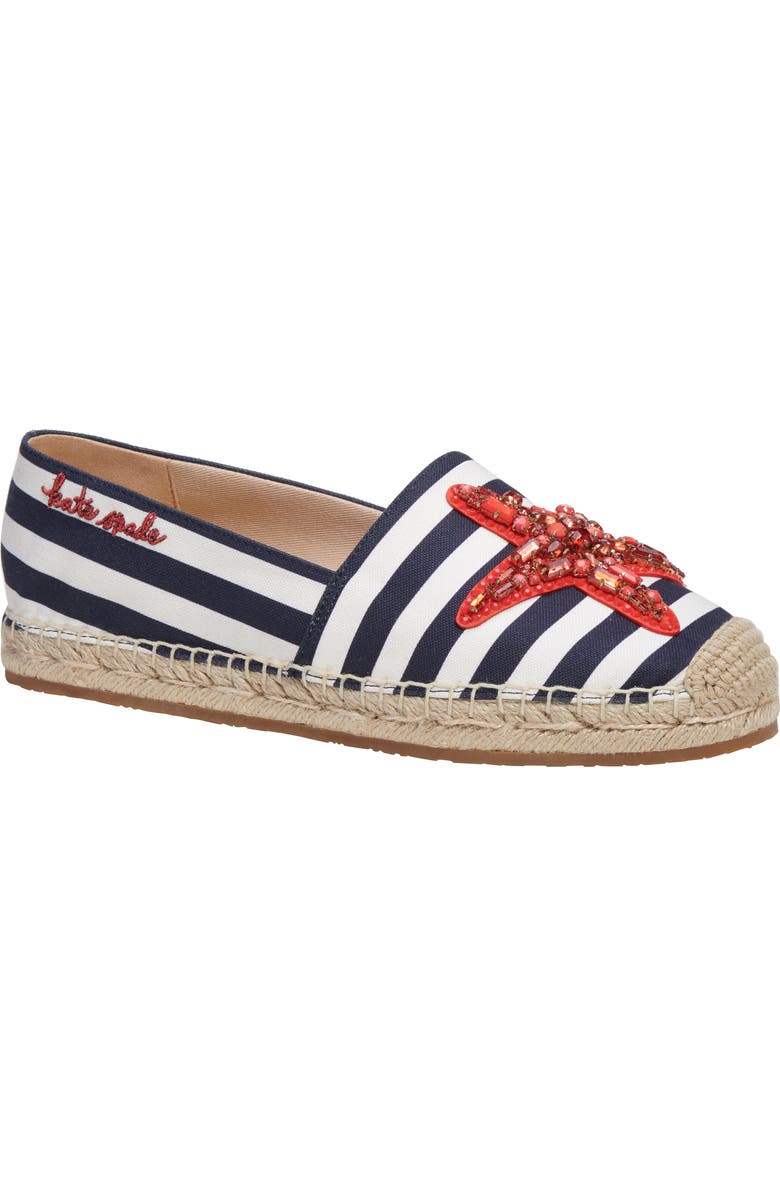 Kate Spade New York crystal starfish espadrille (Women)