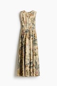 H & M Lace-Detail Cotton Dress