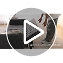 Amazon TYBOATLE 65“ Convertible Futon Sofa Bed w/ 2 USB, Upholstered Tufted Small Adjustable Folding Couch Loveseat, Modern Mid Century Sleeper Sofa for Living Room, Bedroom, Apartment, Office (Dark Grey)
