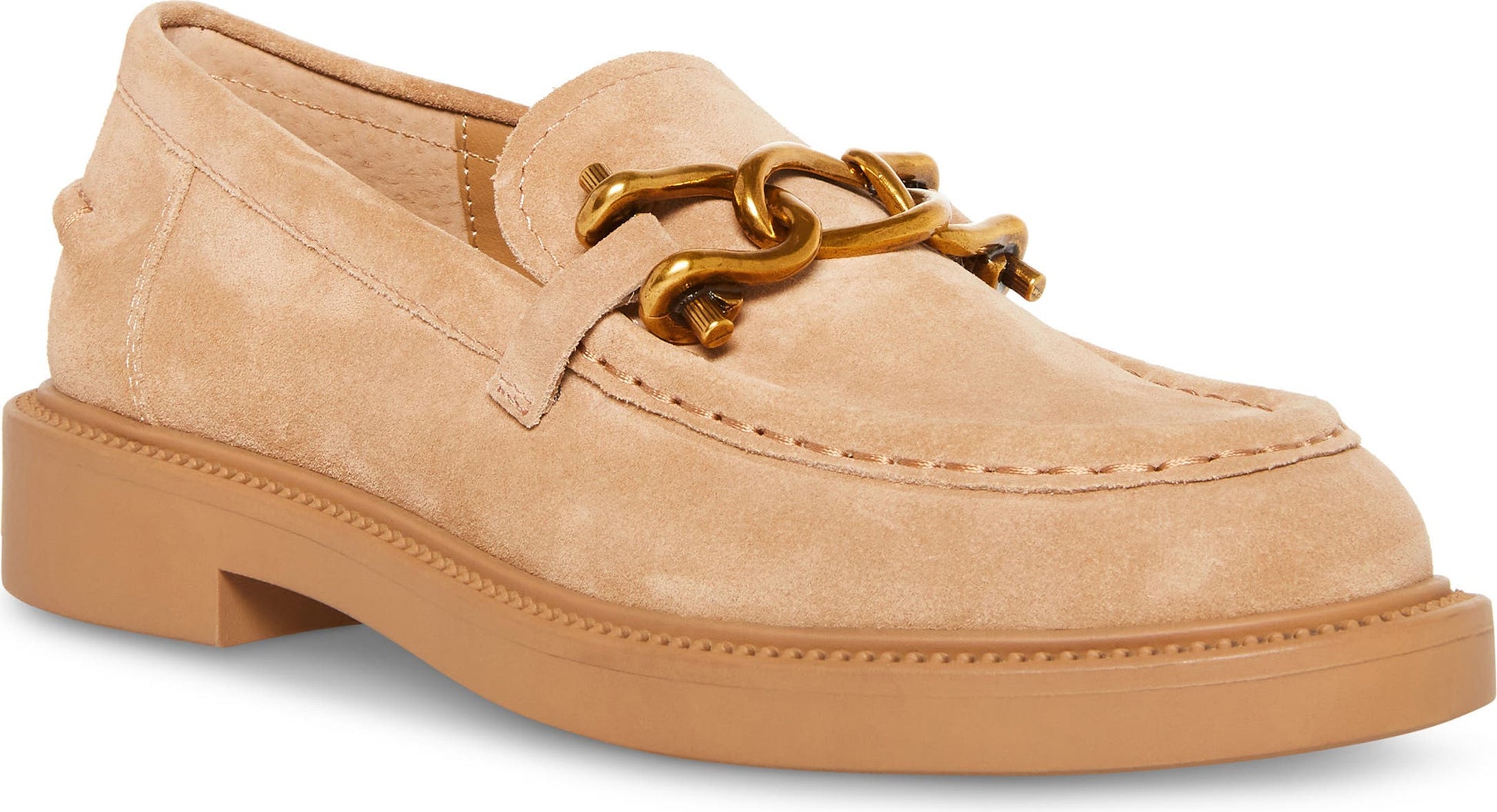 Steve Madden Karmine Loafer, Main, color, Tan Suede