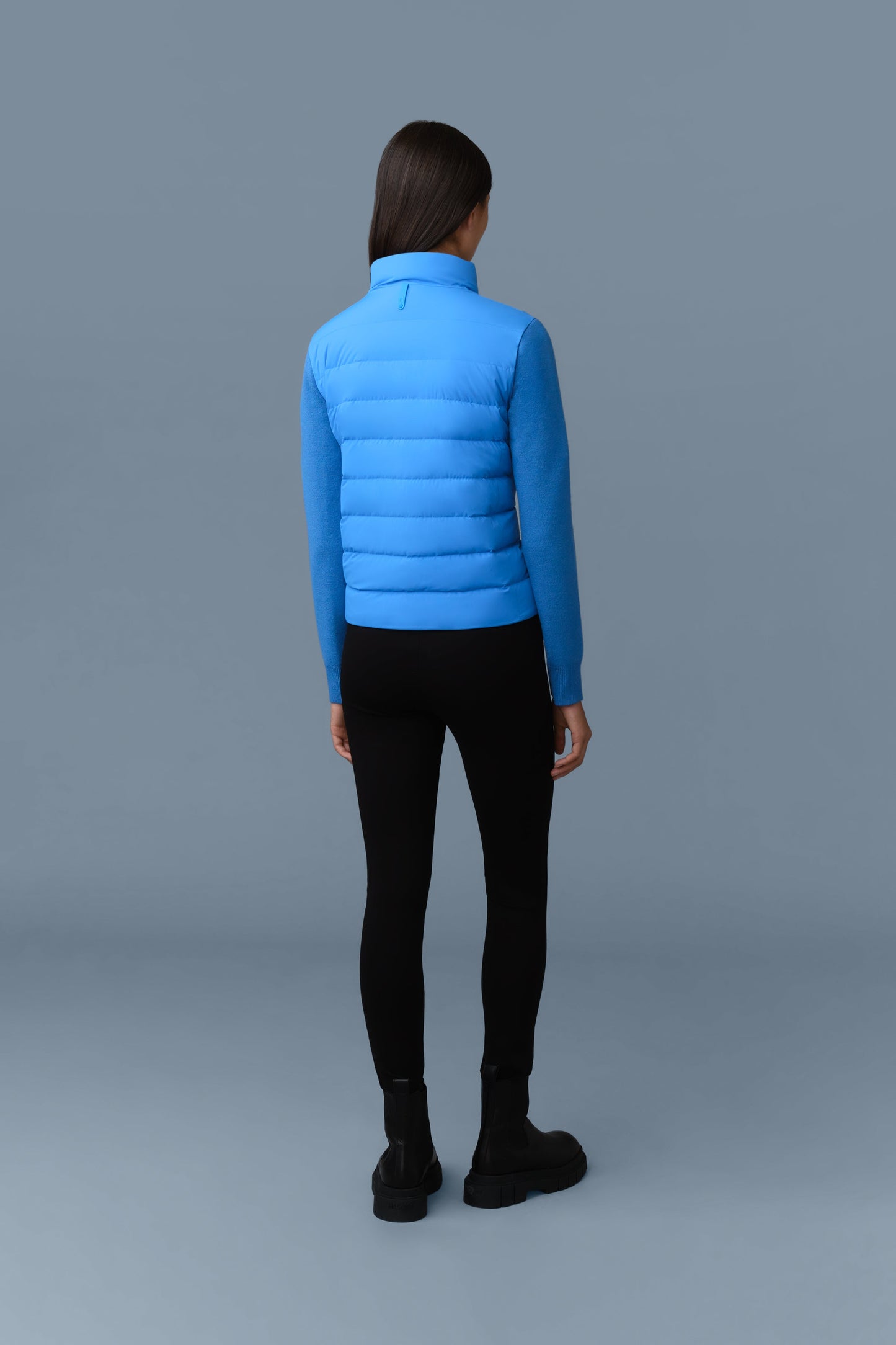 OCEANE-CITY Light down mixed-media jacket