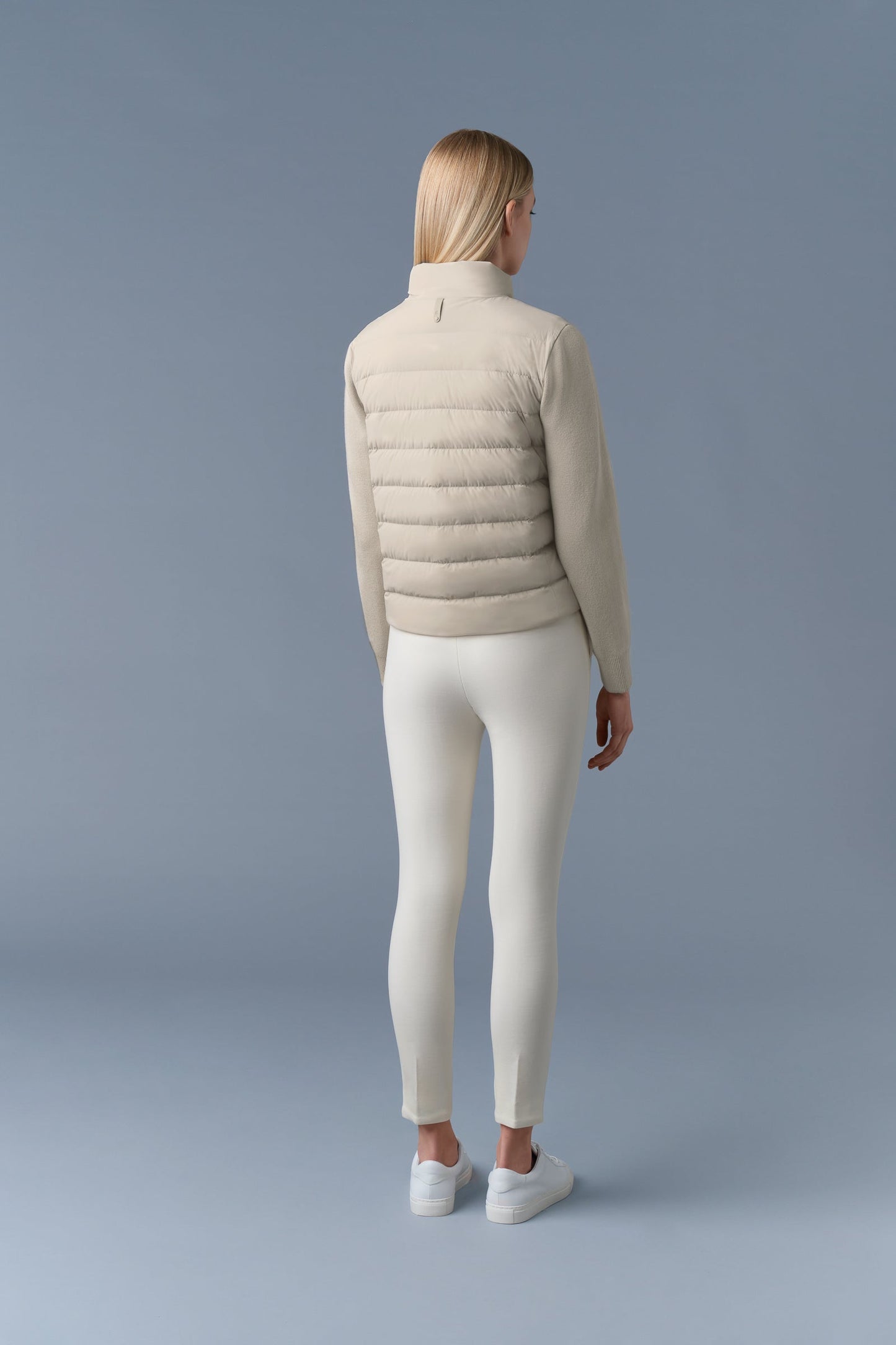 OCEANE-CITY Light down mixed-media jacket