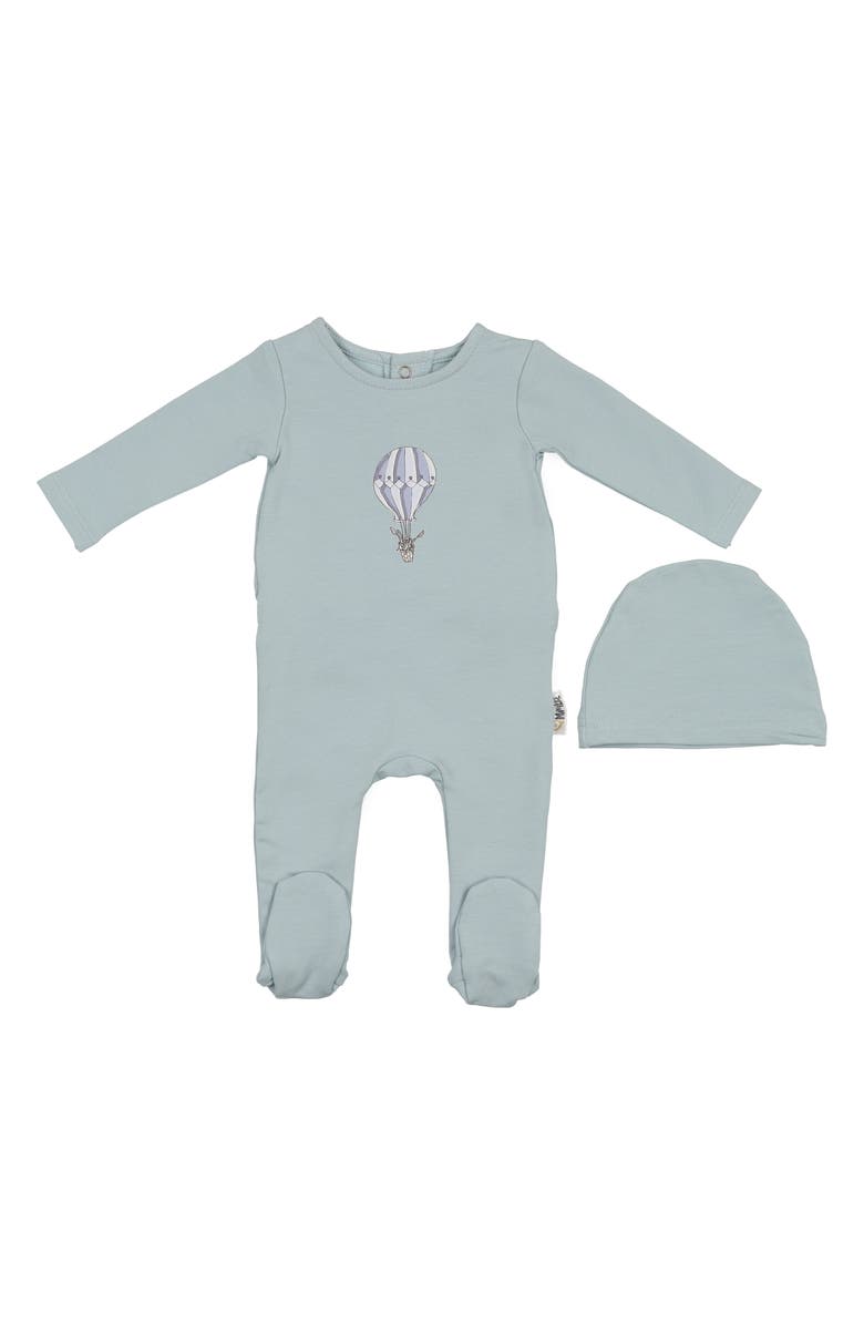 Manière Hot Air Balloon Footie & Hat Set