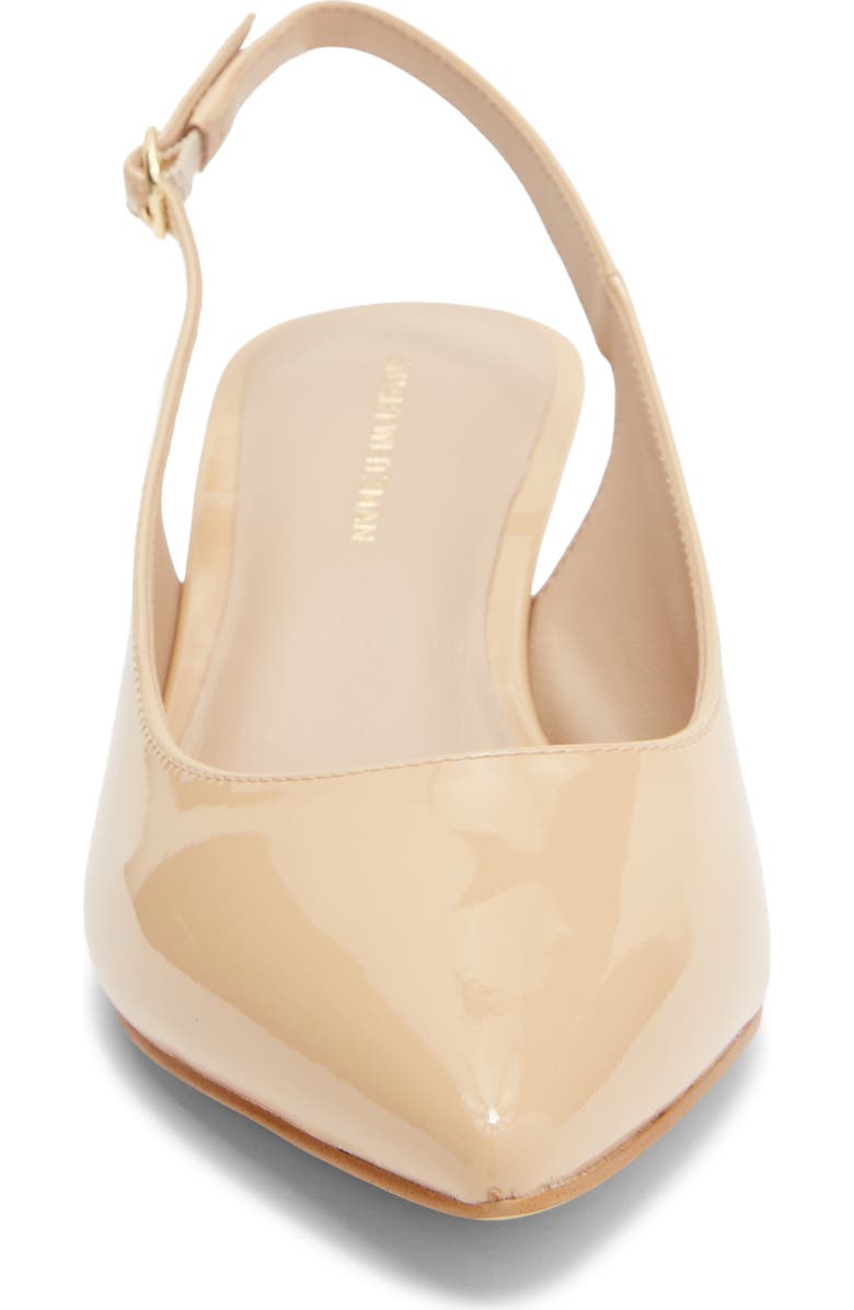 Stuart Weitzman Dancer 50 Kitten Heel Slingback Pump (Women)