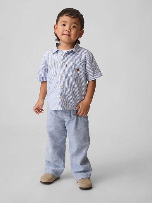 Toddler Canvas Denim Sneakers