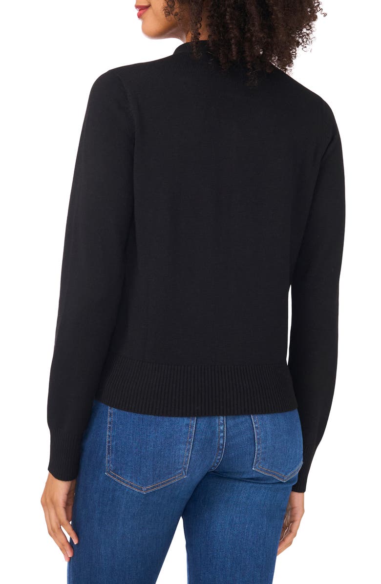 CeCe Tie Neck Cardigan