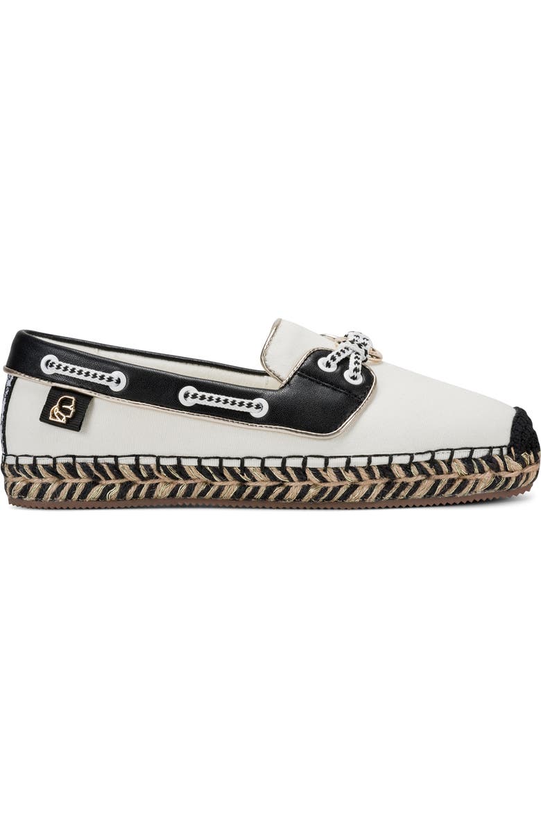 KARL LAGERFELD PARIS Miami Espadrille Boat Shoe (Women)