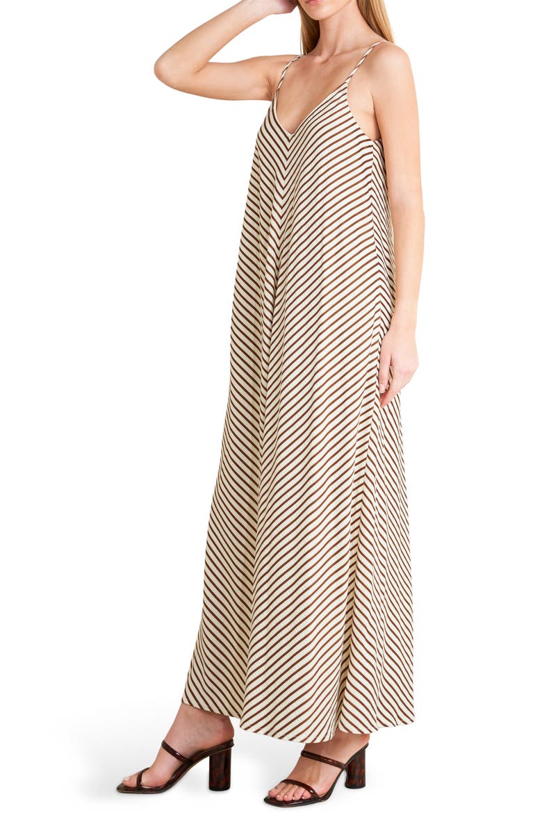 FREEMARKET Pinstripe Midi Dress