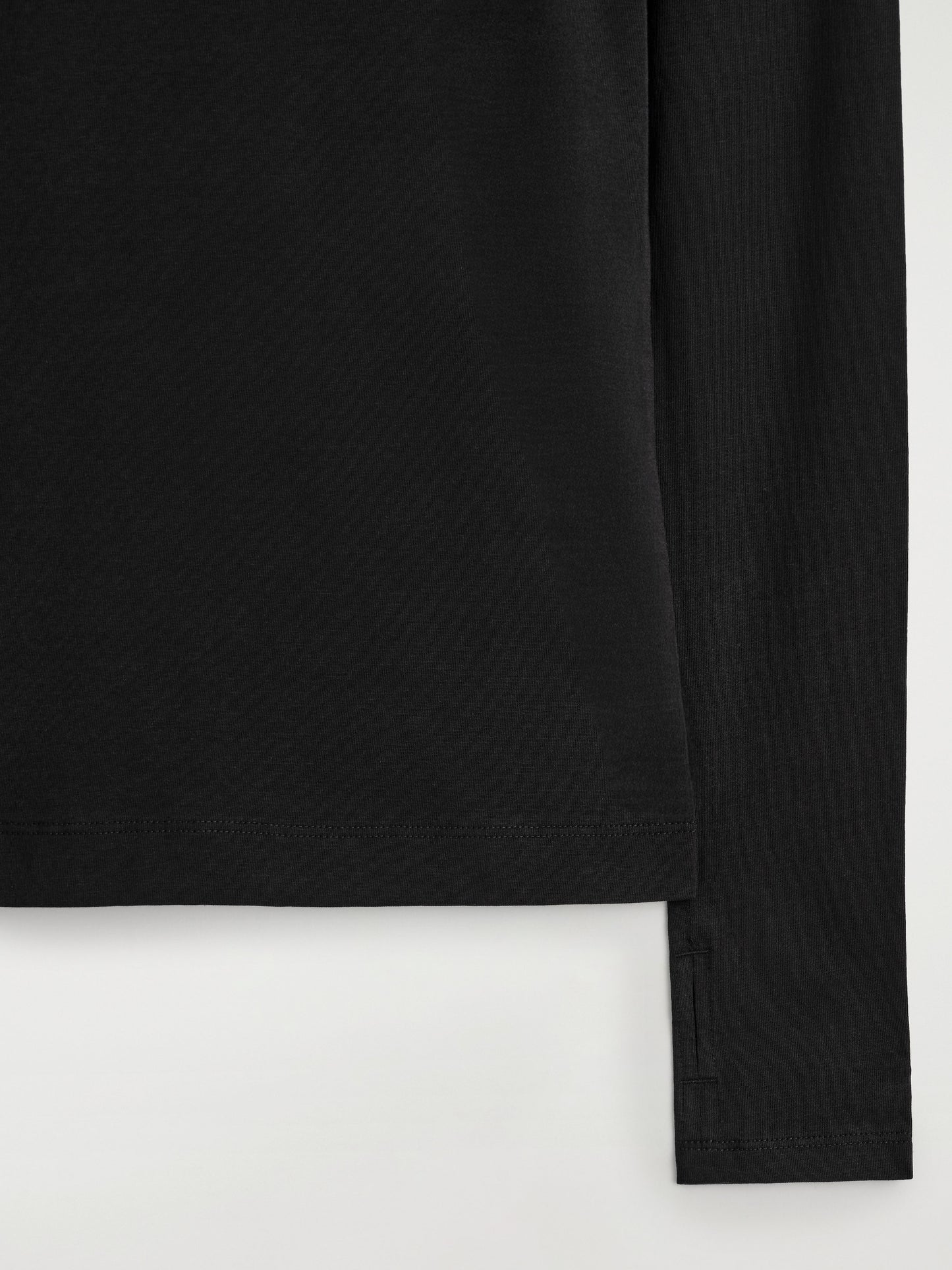 COTTON LONG-SLEEVED TOP