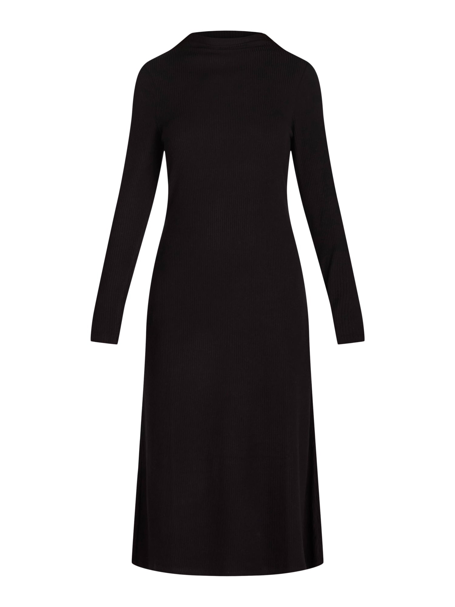 thumbnail image 4 of Time and Tru Women's and Women's Plus Ribbed Hacci Knit Midi Dress, Sizes XS-4X, 4 of 4