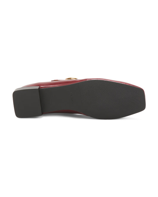 ANA PALMA Made In Spain Patent Leather Cross Band Shoes