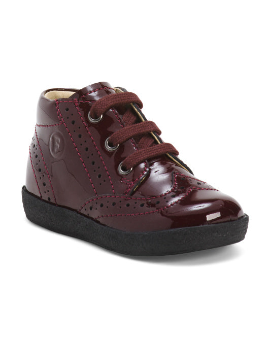 NATURINO FALCOTTO Leather Cupido Sneakers (Baby Toddler)