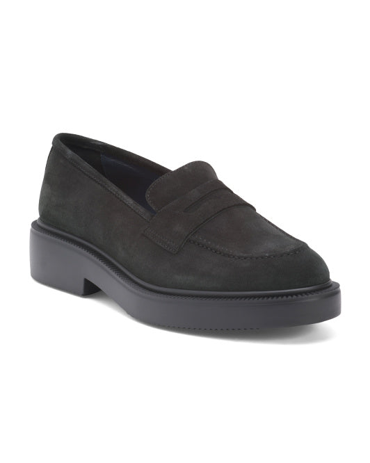 SOLDINI Made In Italy Suede Loafers