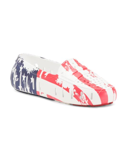 FLOAFERS Waterproof Posh Americana Driver Flats