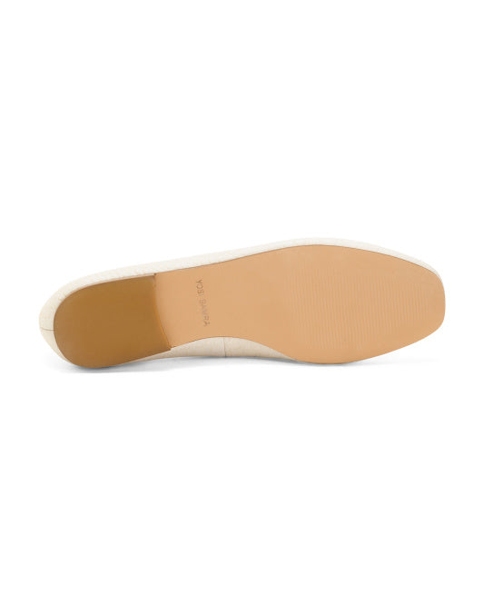 YOSI SAMRA Leather Emerson Ballet Flats