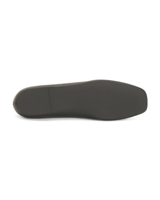 BLACK SUEDE STUDIO Made In Brazil Leather Lue Choked Up Ballerina Flats