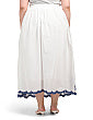 LIV LOS ANGELES Plus Embroidered Skirt