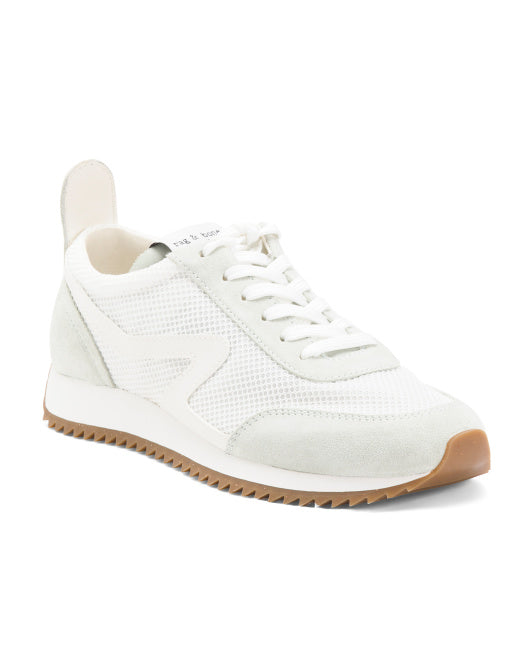 RAG & BONE Suede Retro Mesh Runner Sneakers