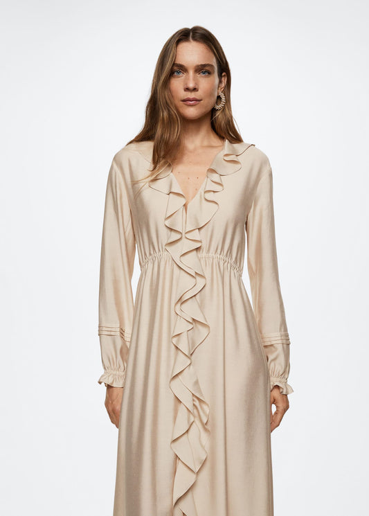 Ruffle gown - Medium plane